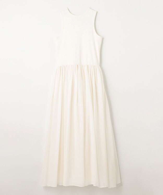 NAVE 【Nave　洗える】トランスペアレントボイル ドレス ホワイト系