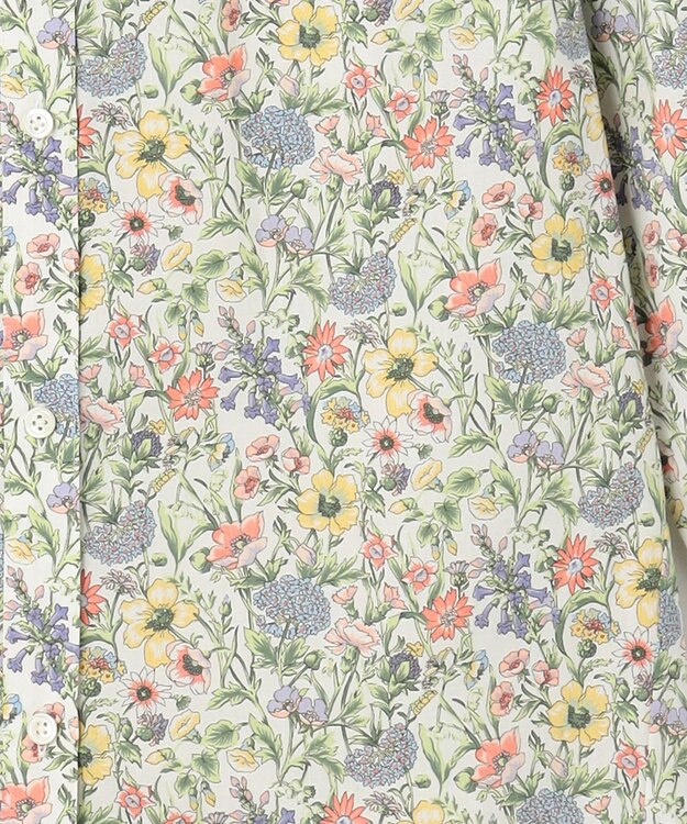 J.PRESS LADIES S Liberty Rachel & Michelle シャツカラー ブラウス コーラル系