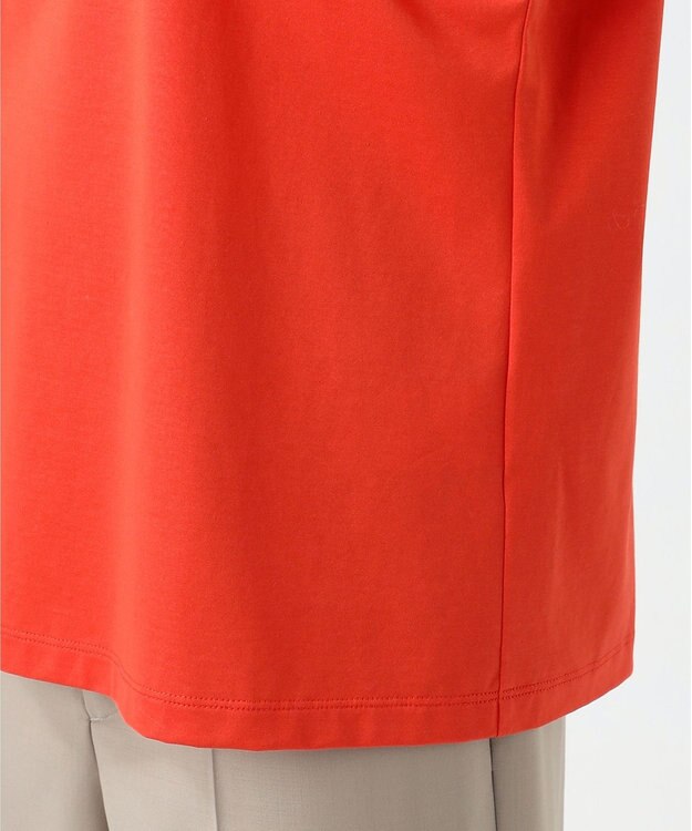 23区 【R(アール)】プレミアムコットンジャージー ボリュームスリーブカットソー ブラッドオレンジ系