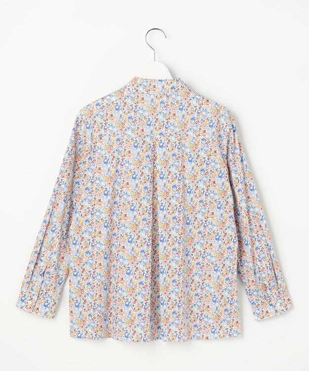 J.PRESS LADIES S Liberty Rachel & Michelle シャツカラー ブラウス サックス系