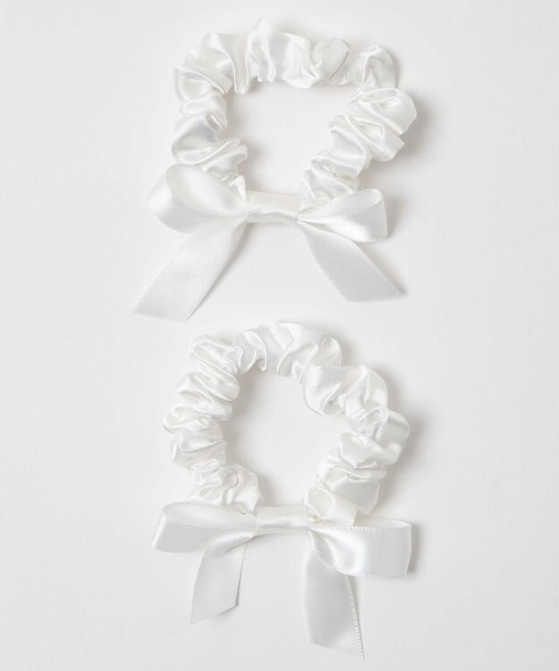 WEGO L2Pミニリボンシュシュ ホワイト