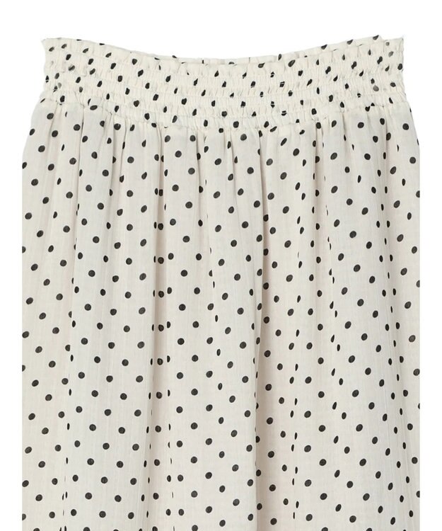 earth music&ecology ちょっとレトロなティアードスカート Dot