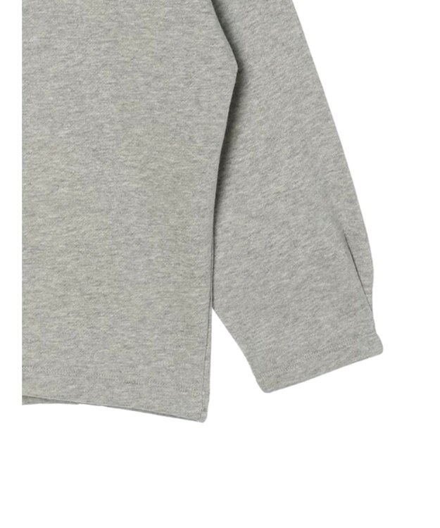 CRAFT STANDARD BOUTIQUE 裏起毛リングドットカーディガン Gray Mixture