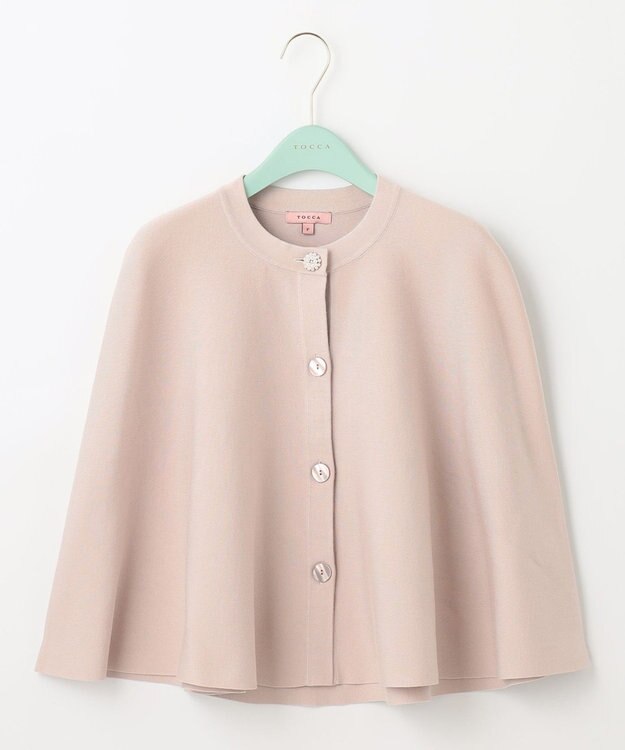 TOCCA 【洗える！】DEMILUNE ポンチョ ベージュ系