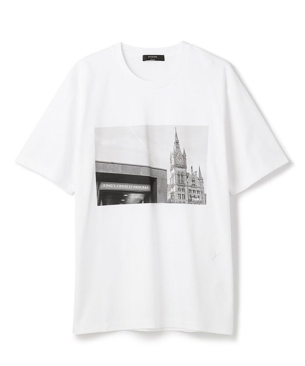 JOSEPH HOMME 【LEON 掲載】＜WEB限定カラーあり＞フォトグラフィックロンドン / アートプリント半袖Tシャツ ホワイト系1