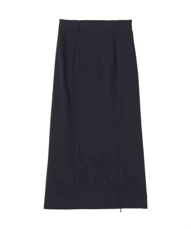 earth music&ecology ジップスリットＩラインスカート Black