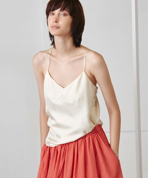 BEIGE， CARO / キャミソール Ecru