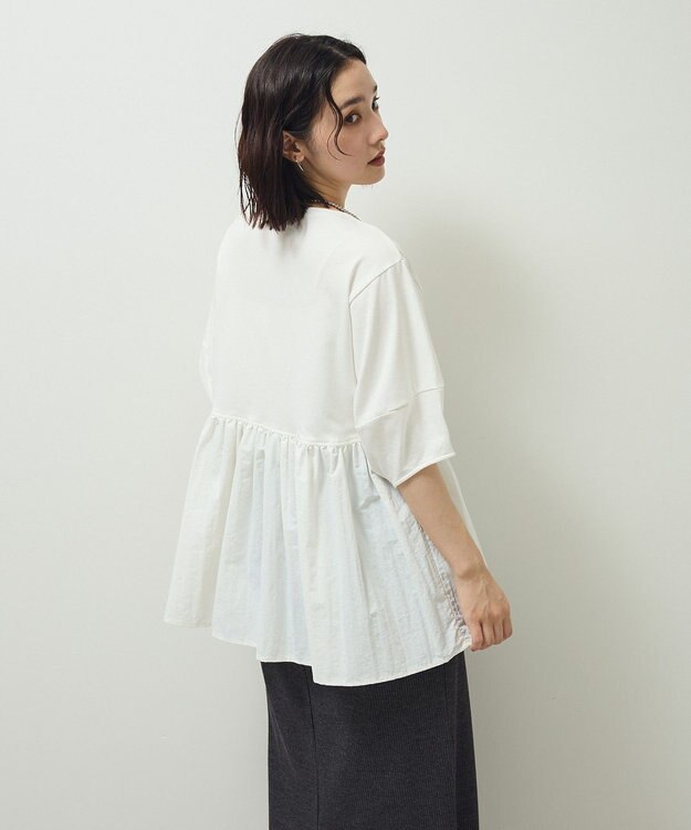 Green Parks ・ＥＬＥＮＣＡＲＥ　ＤＵＥ　ハイブリットＴＥＥ Off White