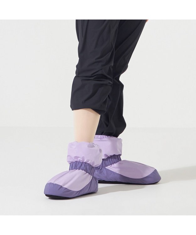 Chacott ウォームアップブーツ ラベンダー