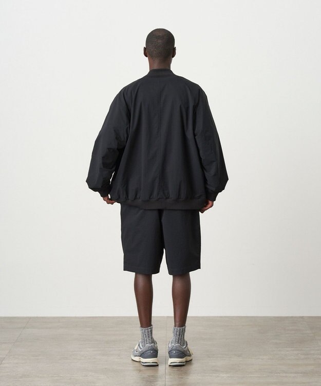 ATON STRETCH WOOLY NYLON | フライトジャケット - UNISEX BLACK