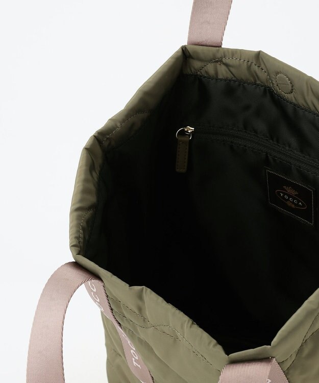 TOCCA 【WEB限定＆一部店舗限定】【A4サイズ対応】BOSCO TOTE トートバッグ カーキ系