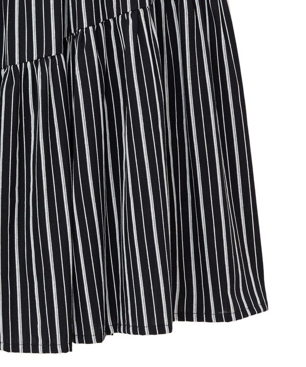 Green Parks ・ＥＬＥＮＣＡＲＥ　ＤＵＥ　ストライプフレアスカート Beige