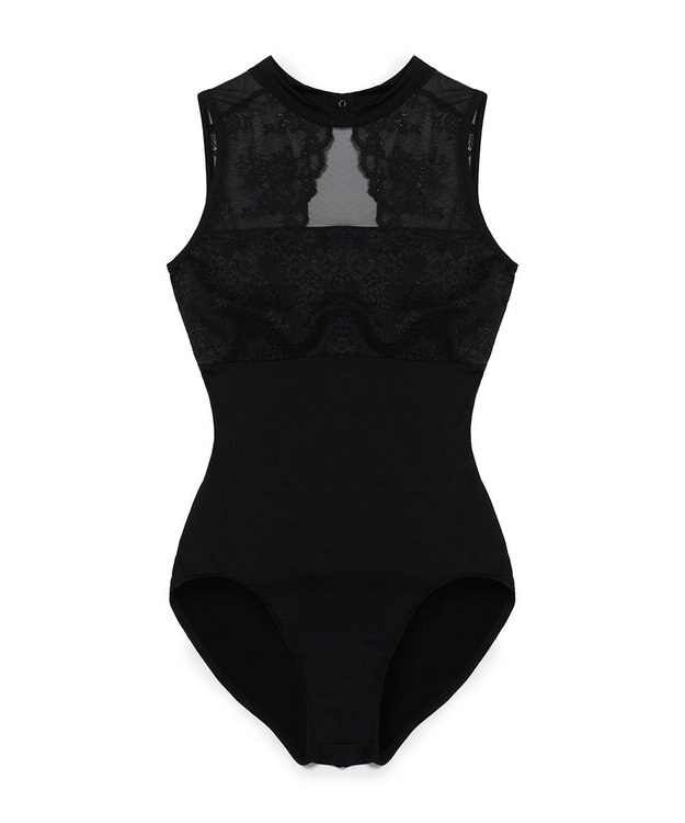 Chacott ハイネックレオタード ブラック