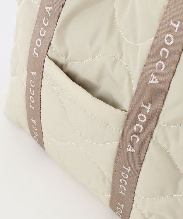 TOCCA 【WEB限定＆一部店舗限定】【A4サイズ対応】BOSCO TOTE トートバッグ アイボリー系
