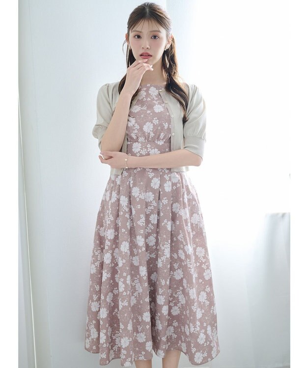 TOCCA 【鈴木ゆうかさん着用】SHASTA DAISY ドレス ブラウン系5