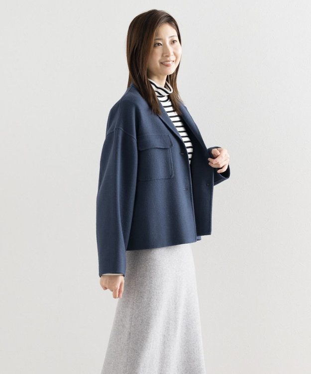 ONWARD Reuse Park 【ICB】コート秋冬 ブルー