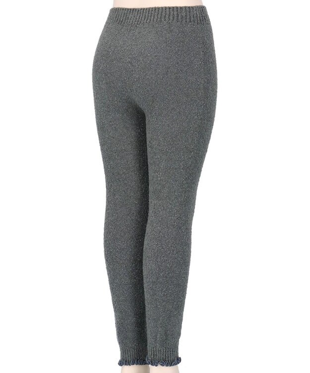 Wing あったかオーバーパンツ マシュマロ糸を使用 ここちよいフィット感 軽いはきごこち 足首丈 毛パン 秋 冬 ER0715 ウイング／ワコール グレー