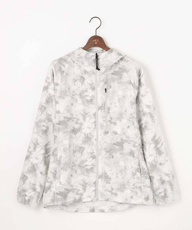 JOSEPH ABBOUD MOUNTAIN 【ストレッチ/軽量/ECO撥水/ポケッタブル】エンボスストレッチ パーカー ライトグレー系5