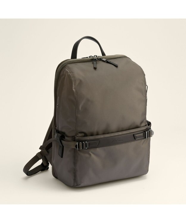 ACE BAGS & LUGGAGE W&.Day/Night リッカ2 スクエアリュック A4サイズ 14.0インチPC収納 19152 ダブルアンドデイナイト アッシュブラウン