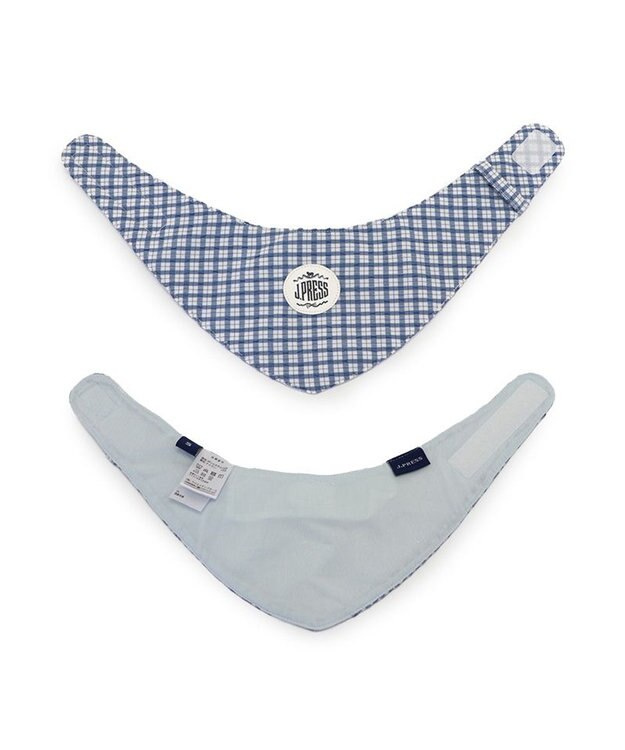 PET PARADISE J.PRESS クールバンダナ 小型犬 ホワイト×ネイビー