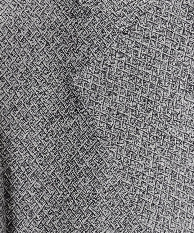 GOTAIRIKU 【DELFINO】ナポリジオメトリックツイード ジャケット_グレー ライトグレー系8