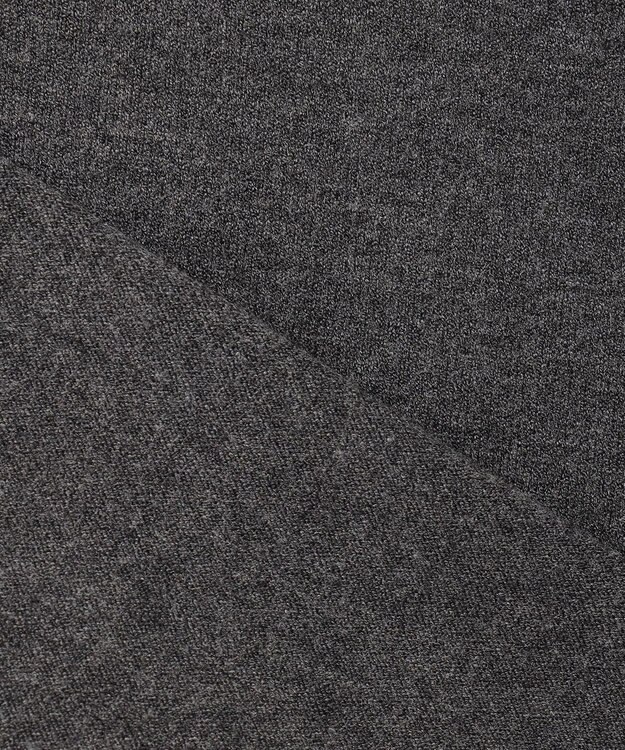 JOSEPH ABBOUD MOUNTAIN 【WEB限定・SPACE/チクチクしない/イージーケア/3シーズン対応】 SNOWYハイネック ジップカーディガン グレー系