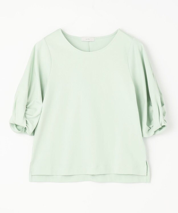 ANY シルケットスムース タックスリーブプルオーバー ミント