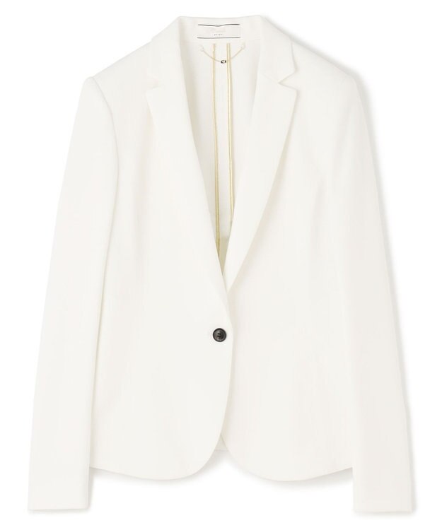 BEIGE， 【洗える】LUIZA / テーラードジャケット White