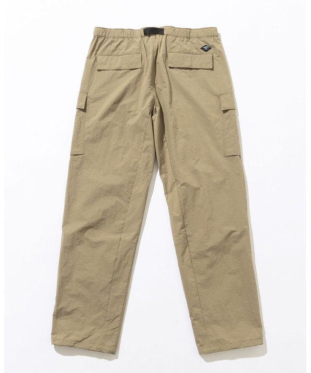 JOSEPH ABBOUD MOUNTAIN 【ユニセックス・ECO撥水/抗菌性/軽量】タスランワッシャー クライミングカーゴ パンツ ベージュ系