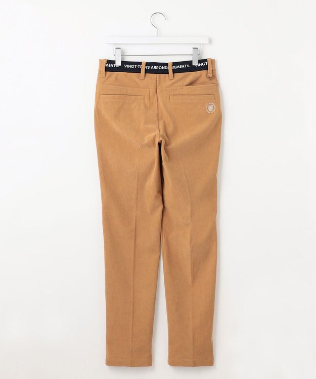 23区GOLF 【MEN】【ストレッチ】コーデュロイ カラーパンツ キャメル系