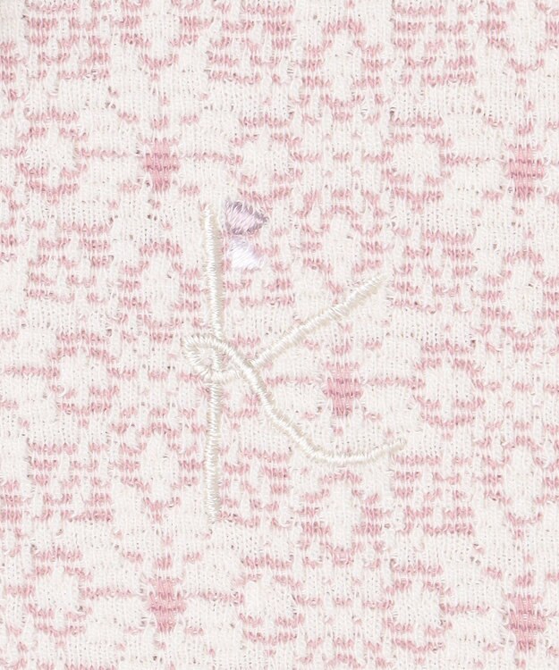 組曲 KIDS 【150-160㎝】 フロストフラワージャガード トレーナー ラベンダー