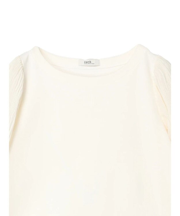 earth music&ecology マジョリカプリーツプルオーバー Off White