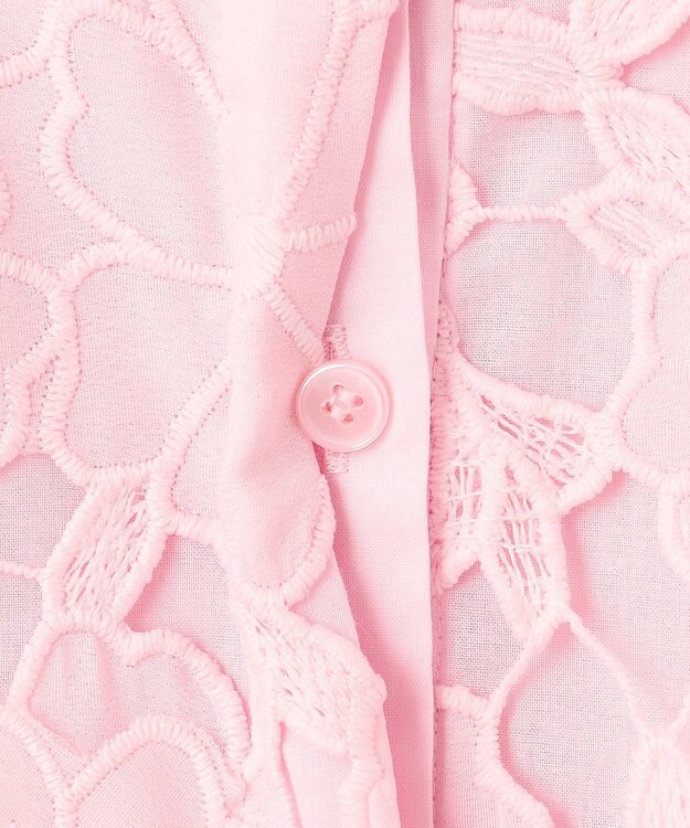 TOCCA 【消臭】FLOATING FLOWER ブラウス ピンク