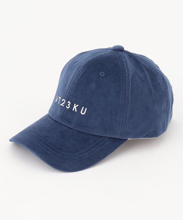 23区GOLF 【WOMEN】コーデュロイ キャップ いつものコーデに合わせやすいシンプル設計 ブルー系