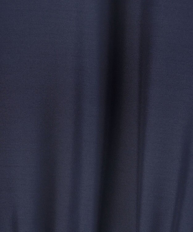 組曲 S 【洗える・ドライタッチ】シアーボイルフロントタック ワンピース ネイビー系