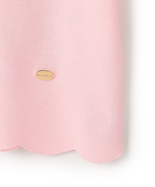 TOCCA LITTLE RIPPLES ニットトップス ピンク系