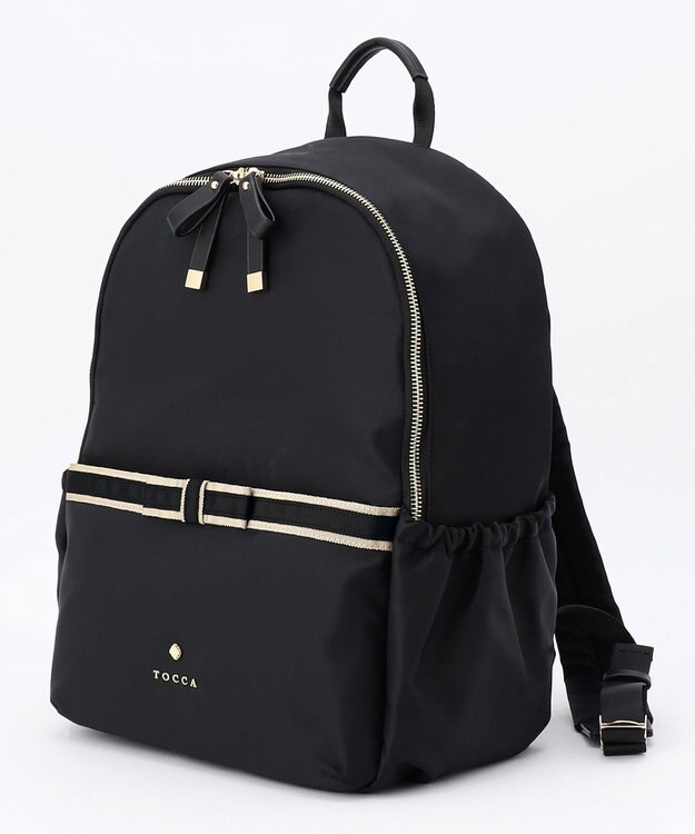 TOCCA DUAL RIBBON BACKPACK バックパック ブラック系