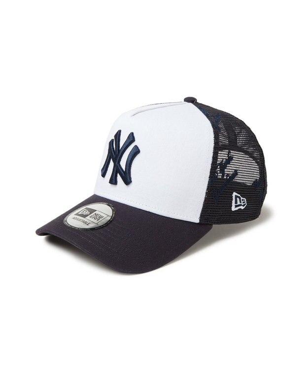 WEGO NEWERA　9FORTY　MLB　Mesh　Embroidery ネイビー