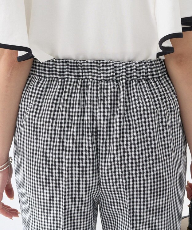 earth music&ecology 接触冷感テーパードパンツ Check