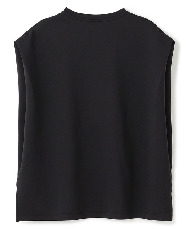 UNFILO BEAUTY FORM JERSEY Light キーネックトップス ブラック