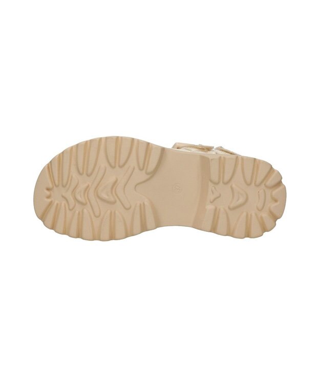 Bridget Birkin 【VINCULUM】厚底スポーツサンダル ベージュコンビ