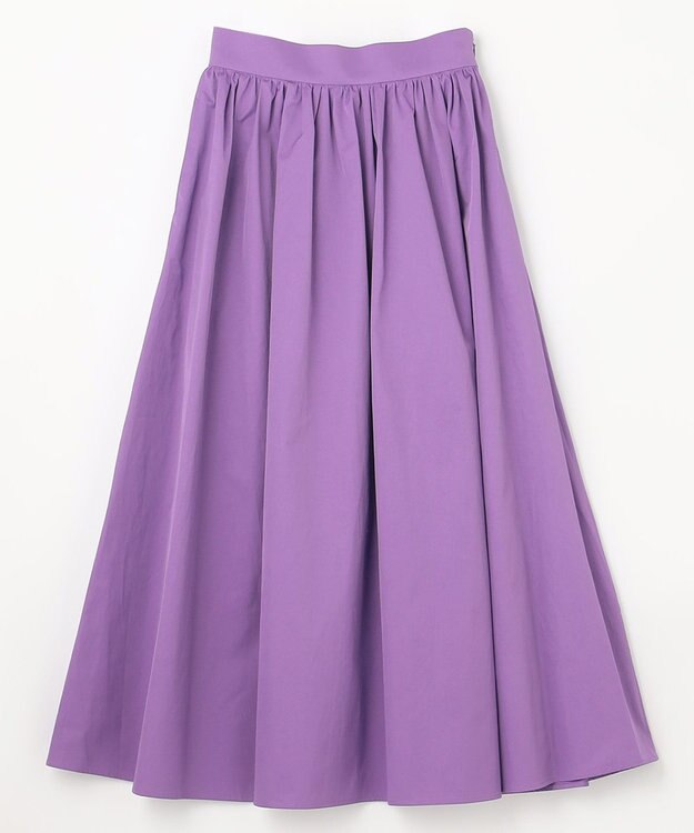 NAVE 【Nave　洗える】バイオツイル スカート ライラック系