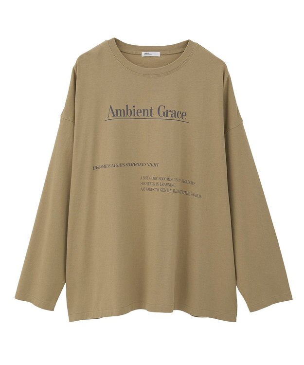 CRAFT STANDARD BOUTIQUE プリントロンＴｅｅ Beige
