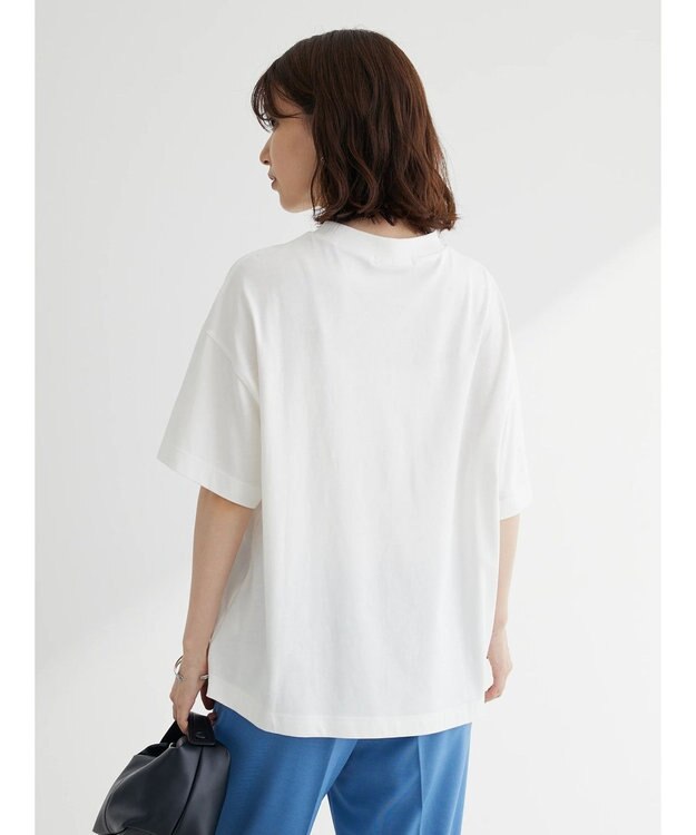 Green Parks ブロックロゴオーバーサイズＴシャツ Off White
