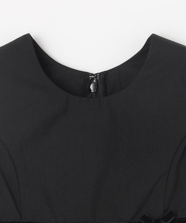 ANY KIDS モノトーン音符ジャンパースカート ブラック