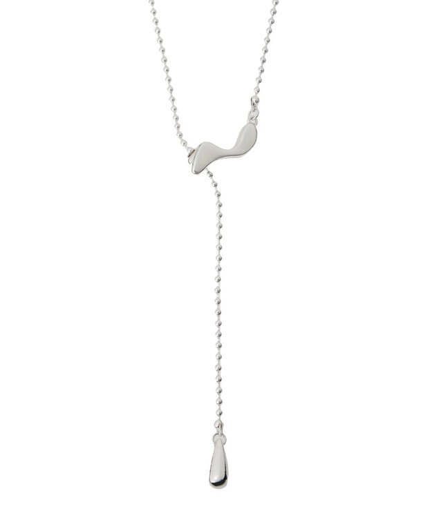 Green Parks ｅｖｅｒｙ　ｗａｌｋ．ボールチェーンスライドネックレス Silver