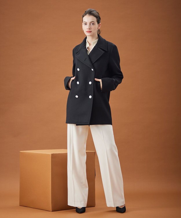 BEIGE， 【S-size】TOURNELLES / Pコート Black