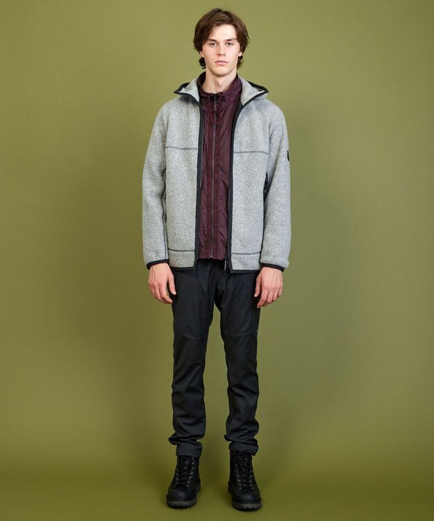 JOSEPH ABBOUD MOUNTAIN 【軽量/保温/ポケッタブル】 ＮＹリップワッシャー ブルゾン ワイン系