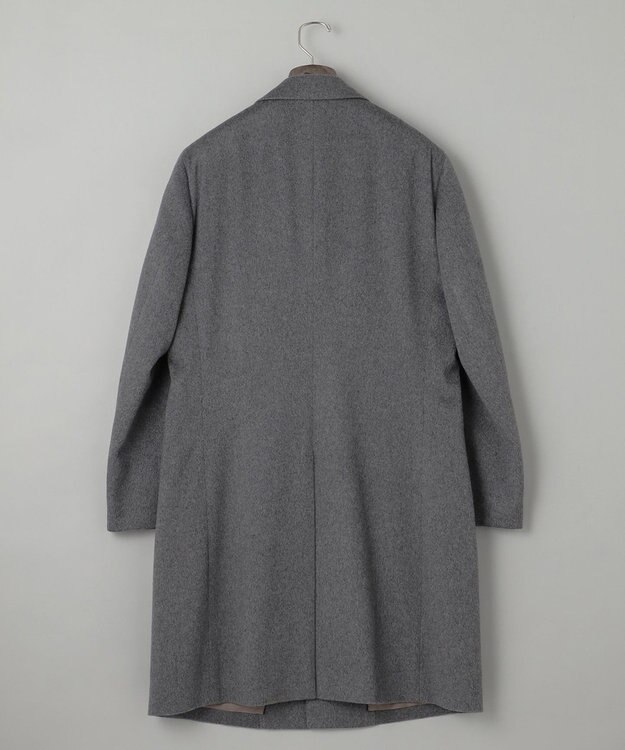 GOTAIRIKU 【MTRピュアカシミヤ】シングルブレストチェスターフィールドコート グレー系