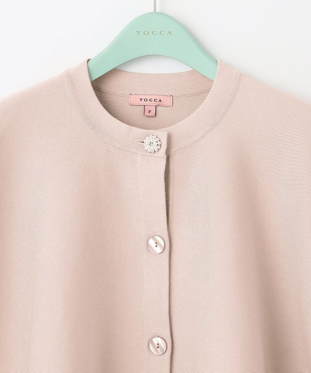 TOCCA 【洗える！】DEMILUNE ポンチョ ベージュ系